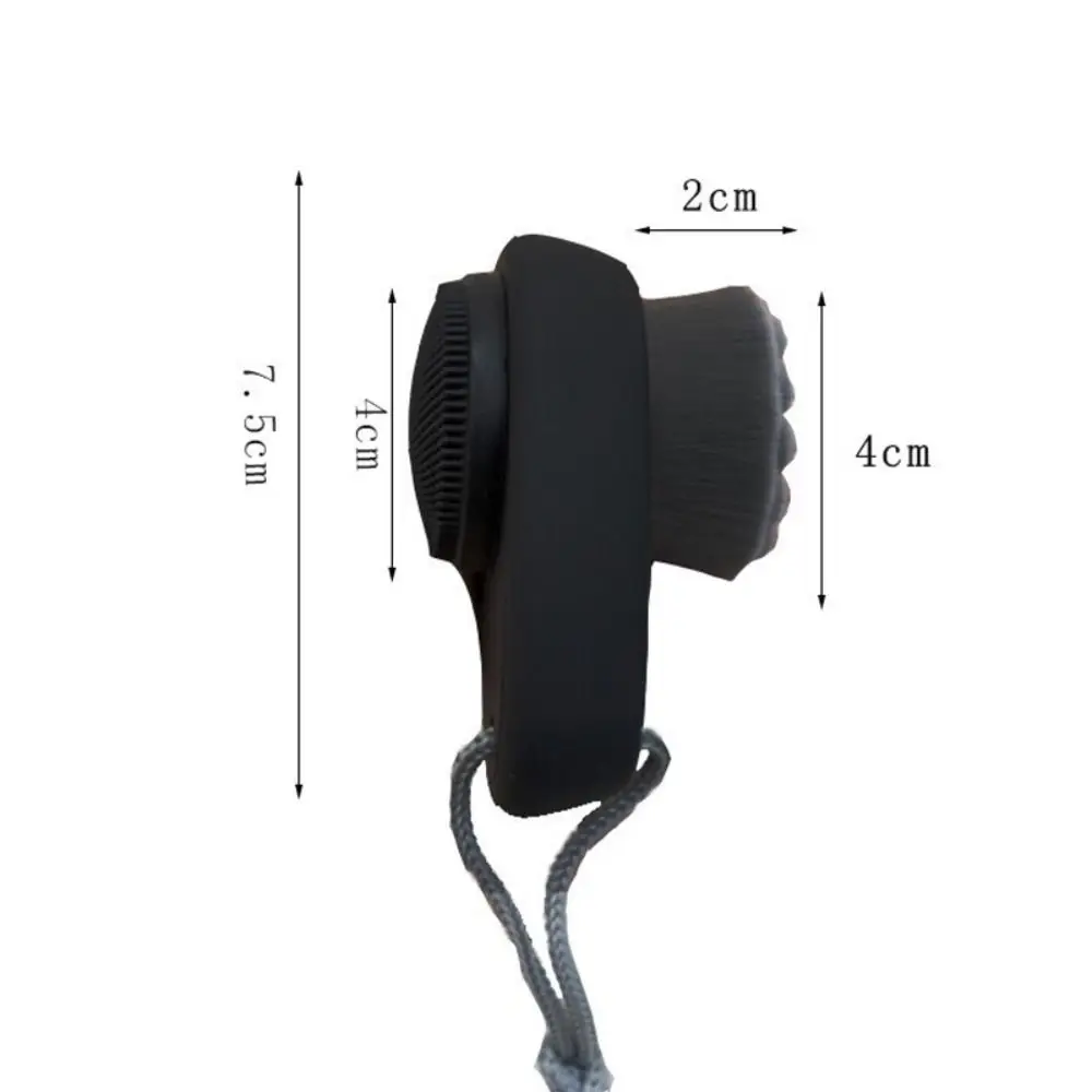 فرشاة تنظيف الوجه من السيليكون على الوجهين ، منظف للوجه ، منتج إزالة الرؤوس السوداء ، منظف المسام ، مقشر ، مقشر للوجه