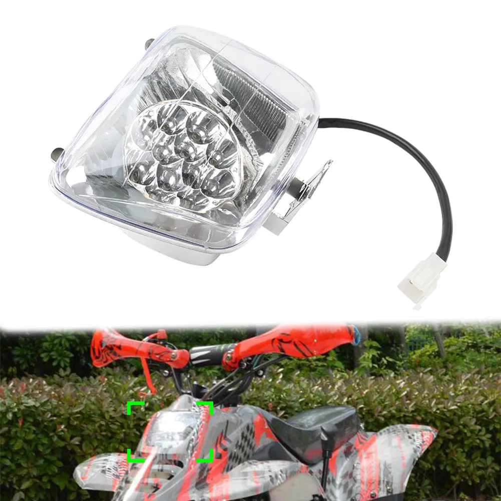 For Chinese ATV Quad Dirt Bike LYD Head Light Headlight w/ Bulb Wiring For 50cc 70cc 90cc 110cc SUNL COOLSTER TAOTAO