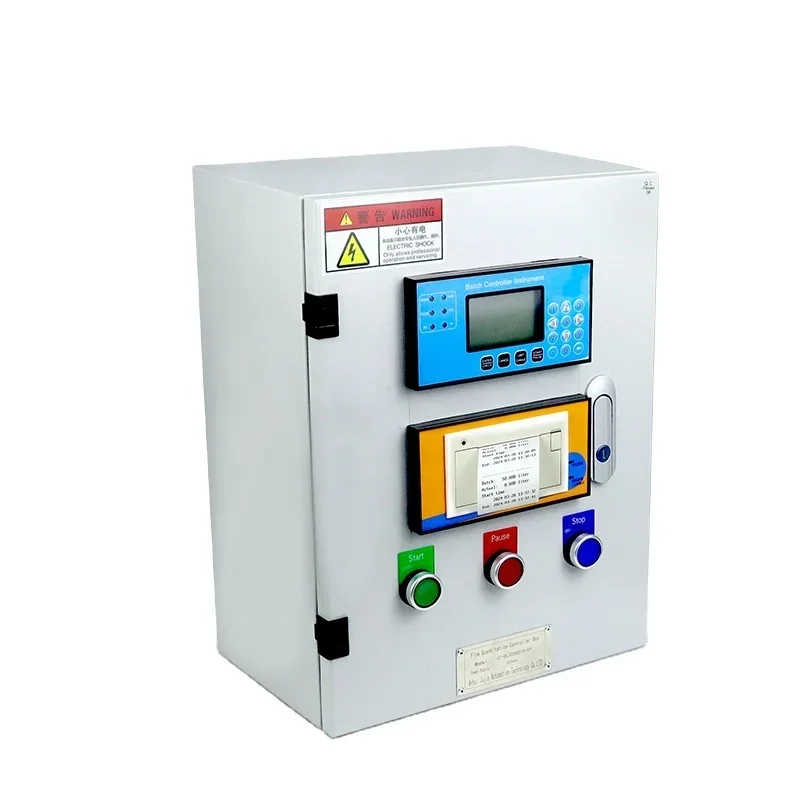 

PLC Batch Filling Control System Flow Control Instrument Liquid Water Automatic Filling Water Liquid Touch Screen