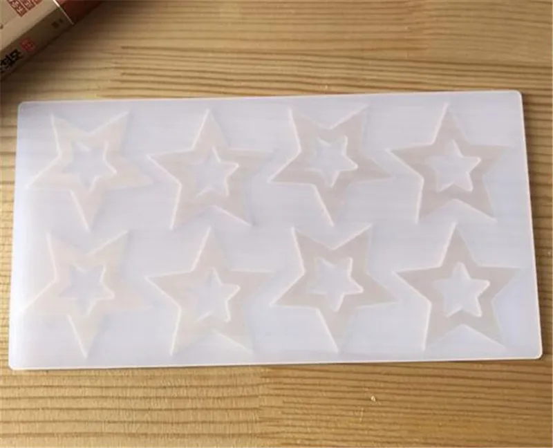 

300pcs 3D Star Shape Silicone Mold Cake Decorating Tools Cupcake Silicone Mold Chocolate Mould Decor Muffin Pan Baking