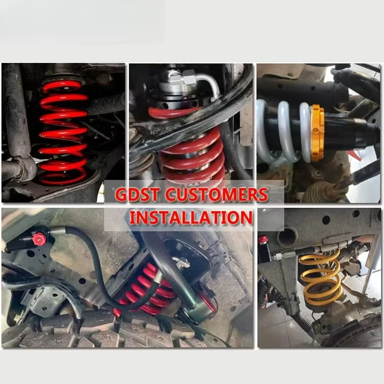 Wysokiej jakości zestawy zawieszenia terenowego GDST 4x4, amortyzatory monotube z regulacją do Pajero V73, zestaw do podwyższenia.