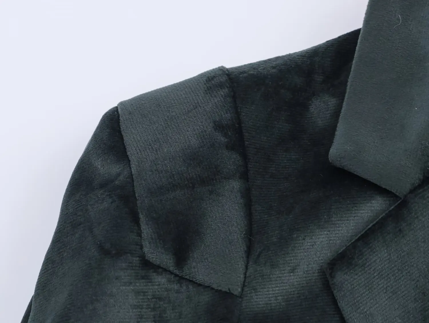 2025 Europäische und amerikanische Mode Herbst und Winter High-End-Frühherbst schlanke Samtanzugjacke ausgestellte Hosenanzug