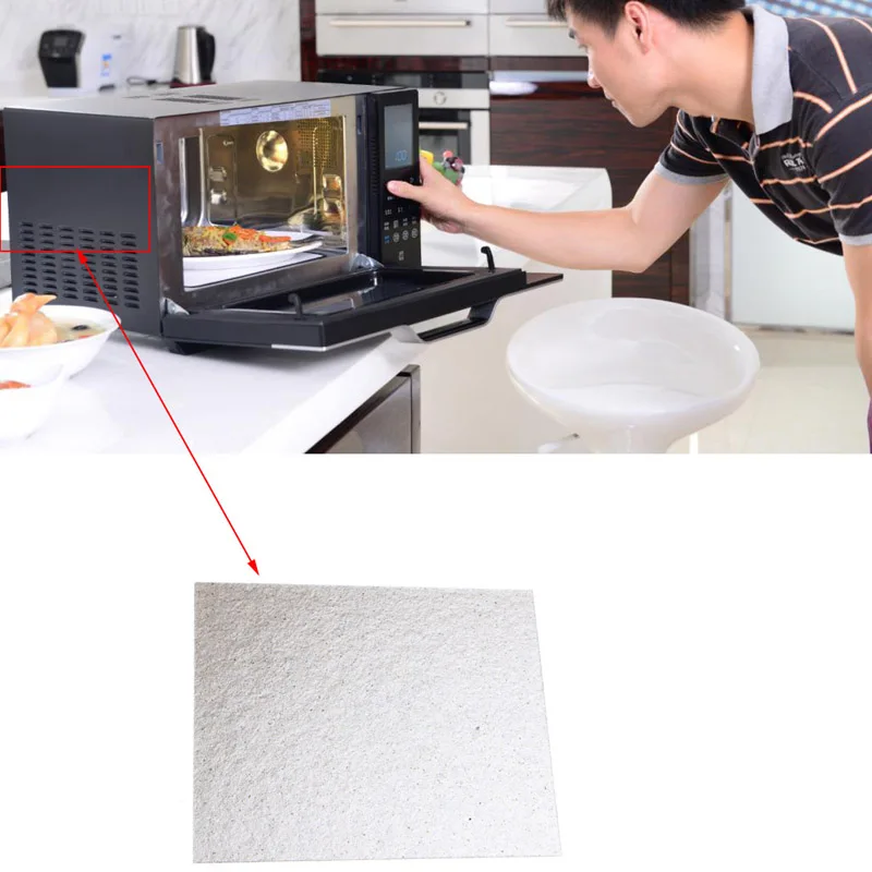 便利なマイカプレートシート電子レンジ修理部品キッチンツール 145 × 120 ミリメートル