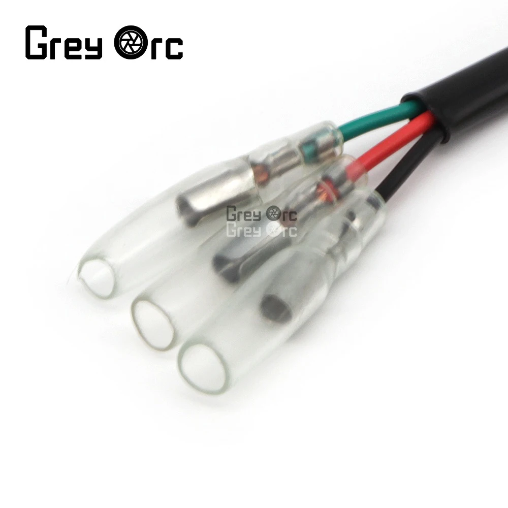 For Yamaha Turn Signal Wire Adapter Connectors Plug Harness Lead YZF R6 R3 R1 FZ6 FZ1 FZ600 Motorcycle Accessories 3 lines