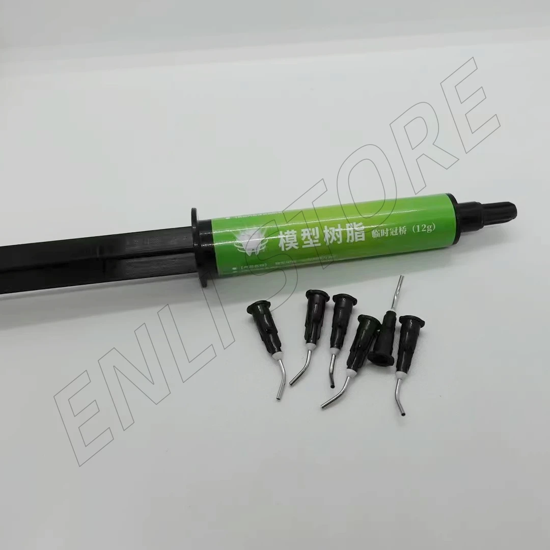 12 مللي/حقنة علاج ضوء الراتنج المركب للأسنان للمختبر ، التاج المؤقت ، الدليل الجراحي ، تحديد المواقع ، النمذجة ، صينية مخصصة #5