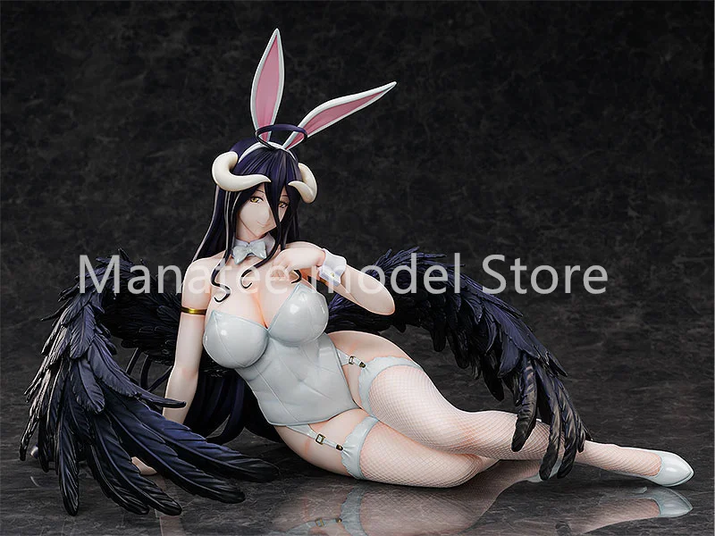 

FREEing Original B-STYLE Overlord IV Albedo Bunny Ver. 1/4 PVC Action Figure Anime Model Toys Collection Doll Gift