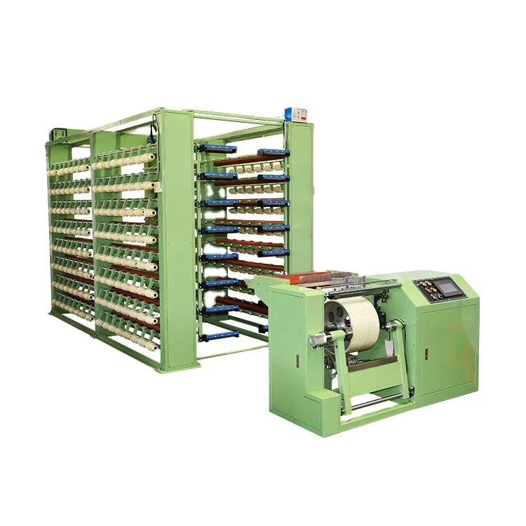 Yongjin Automatic Rubber Spandex Latex Yarn Warping Machine For Needle Loom