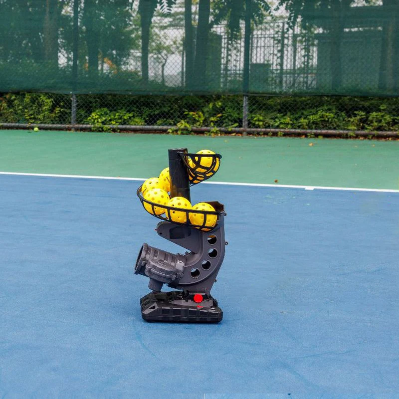 Hot Sale Pickleball Robot Serving Machine with Rebound Net Speed and Frequency Adjustable with APP Remote Control Trainer