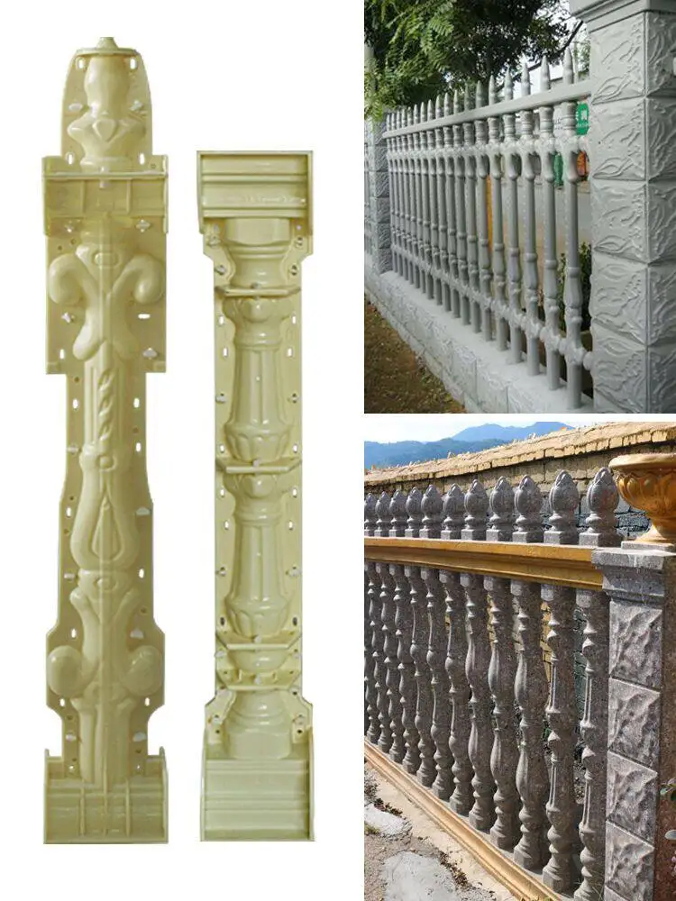 Yard fence mold European vase column guardrail Roman column fence wall cement column railing villa cast-in-place outdoor