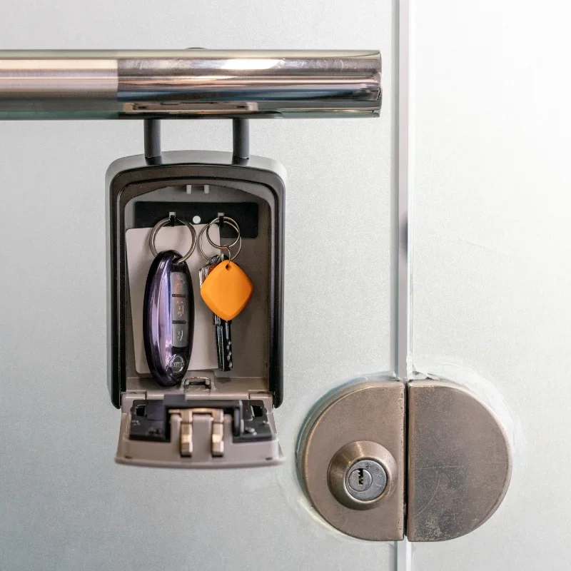 Smart Password Key Box Wall-mounted Bluetooth Key Box At The Entrance of The Construction Site Homestay Remote Electronic