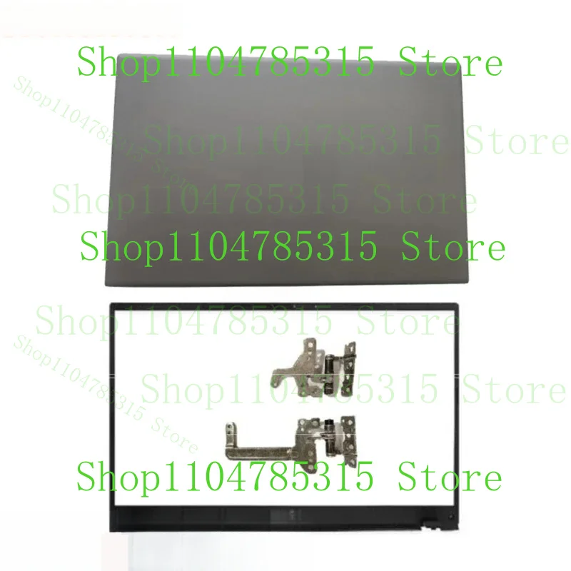 

Новый серый для ASUS VivoBook X512 X512U V5000F ноутбука, задняя крышка ЖК-дисплея, передняя панель, петли, запасная часть