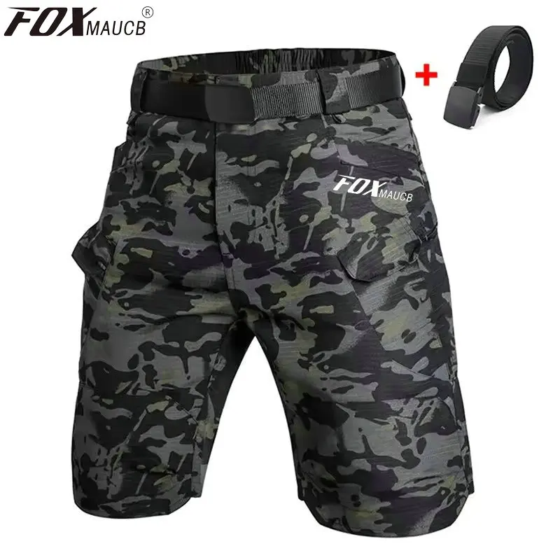 

New FOXMAUCB Men MTB Downhill Shorts 2025 Cycling Team Quick Dry Pants Road Riding Trousers Bicycle Enduro Polyester Clothing