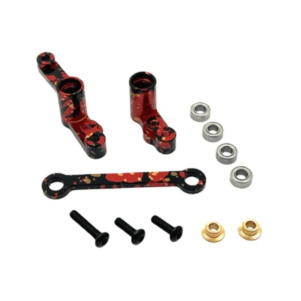 Metal Steering Linkage Bearing Upgrade Accessories Compatible With MJX 1/16 16212 16213 16218 Remote Control Car