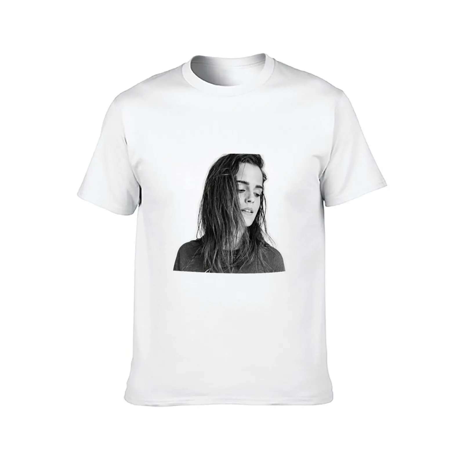 إيما واتسون تي شيرت تي شيرت رجل عادية تي شيرت للرجل جرافيك تي شيرت