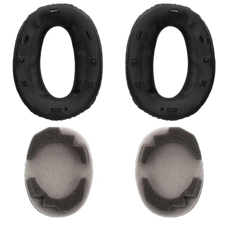 New Earpads For Sony Wh-1000xm2 Mdr-1000X Headphones Replacement Ear Pads Cushions Soft Protein Leather Memory Sponge Earmuffs