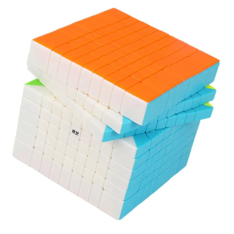 Qiyi 9x9 Speed Magic Cube 9 strati Qiyi Mofangge 9x9x9 Puzzle Antistress professionale giocattoli bambini Cubo Magico