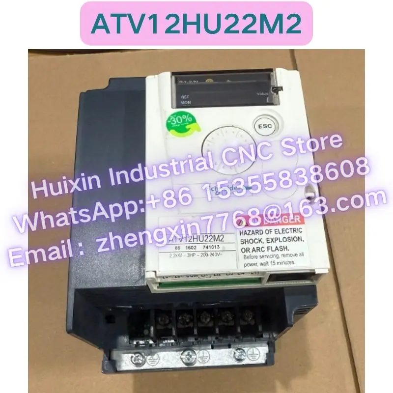 

Used Frequency Converter ATV12HU22M2 Normal Function Tested OK Fast delivery