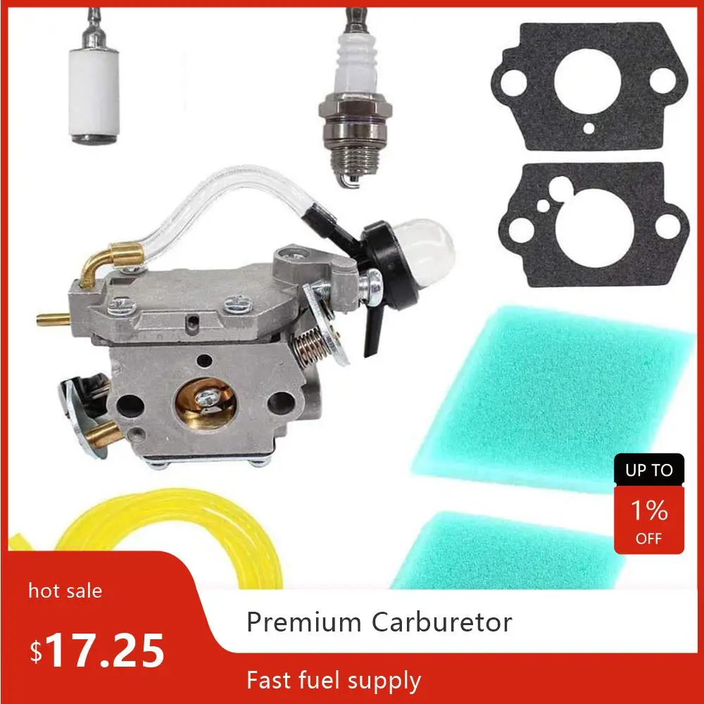 

C1U-W49B Carburetor for Zama C1U-W49 C1UW49B C1UW49 Husqvarna 577135901 577135902 967184401 K056704 577135701 Trimmer Models 2 b