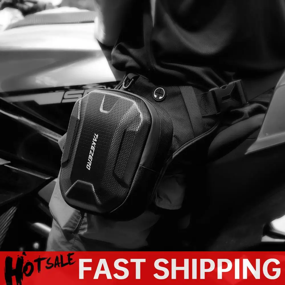 

Motorcycle Drop Leg Bag Waterproof Outdoor Fanny Pack Large Capacity Motorcycle Leg Side Bag for Outdoor Sports Ride