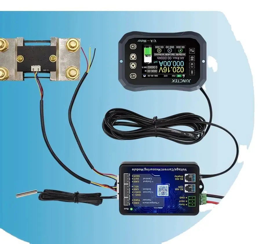 KL160F KG160F 120V 600A Battery Capacity Tester Voltage Power Coulometer Volt-ampere Meter Phones Control Over Load/Temperature