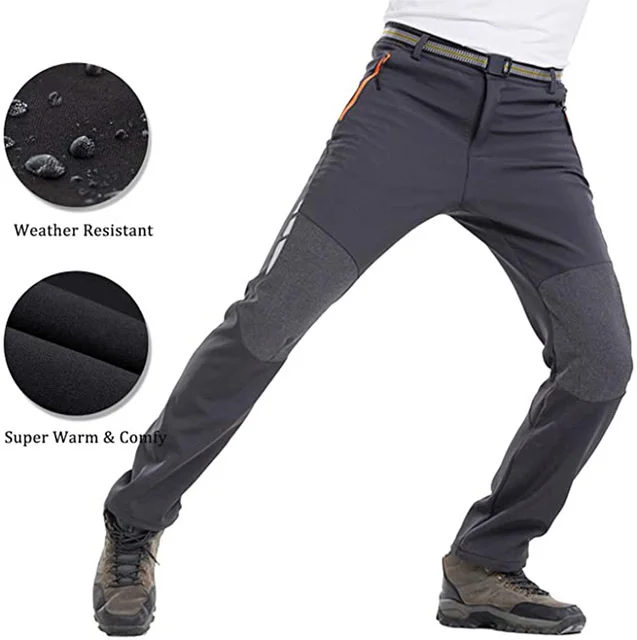 

Men Winter Pants Outdoor Camping Hiking Keep Warm Windproof Mountain Fishing Skiing Travel Climbing Trekking Trousers