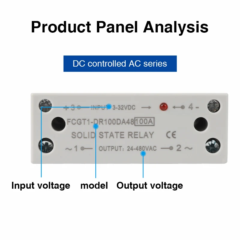 10A 25A 40A 60A 80A 100A Single Phase Slim SSR Solid State Relay With Heat Sink Industrial Relay DIN Rail Mount