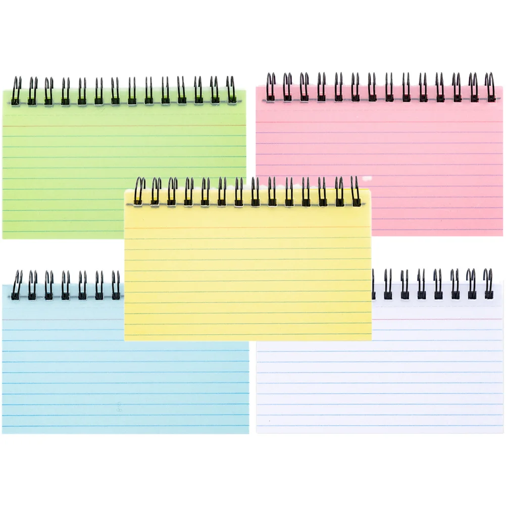 5 قطعة المفكرة دوامة دفاتر الملاحظات الصغيرة المحمولة 3x5 حجم الجيب المسيل للدموع مذكرة الوسادة خطة يومية للقيام قائمة ملاحظة منصات المفكرة الصغيرة #5