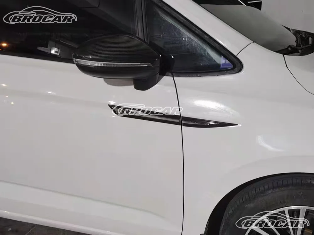 لفولكس واجن توران L 2016 17 18 19 20 21 22 2023 مصنع 4 شعار الحركة مصنع الباب الجانب شعار ملصق غطاء شريط الكسوة