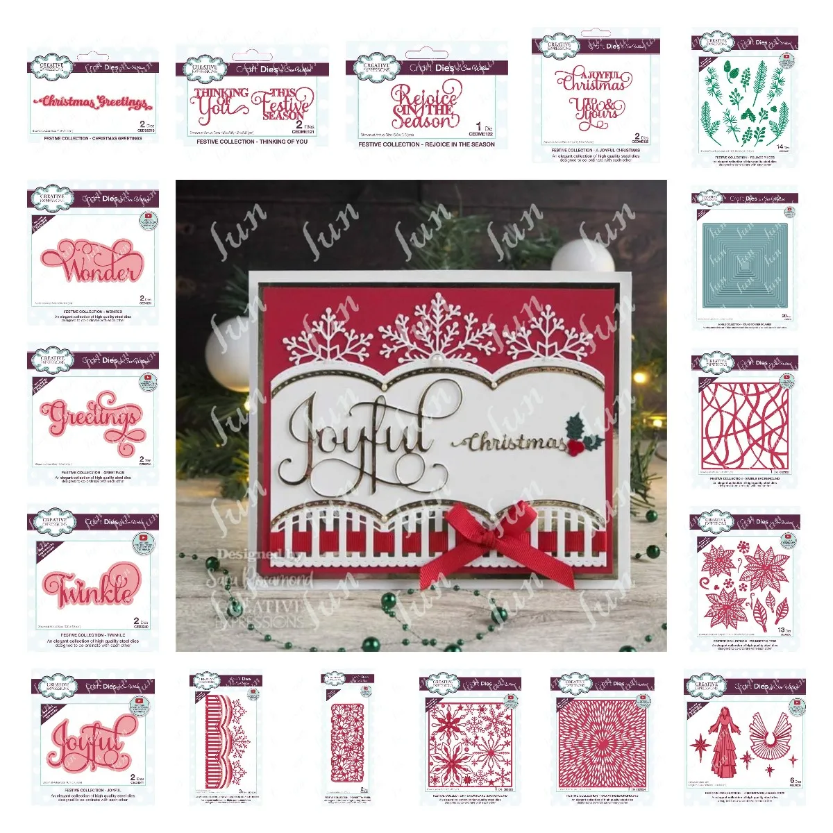 

2022 New Christmas Metal Cut Die Craft Supplies Rejoice in the Season Word Dies for Card Making Diy Scrapbooking Paper Embossing