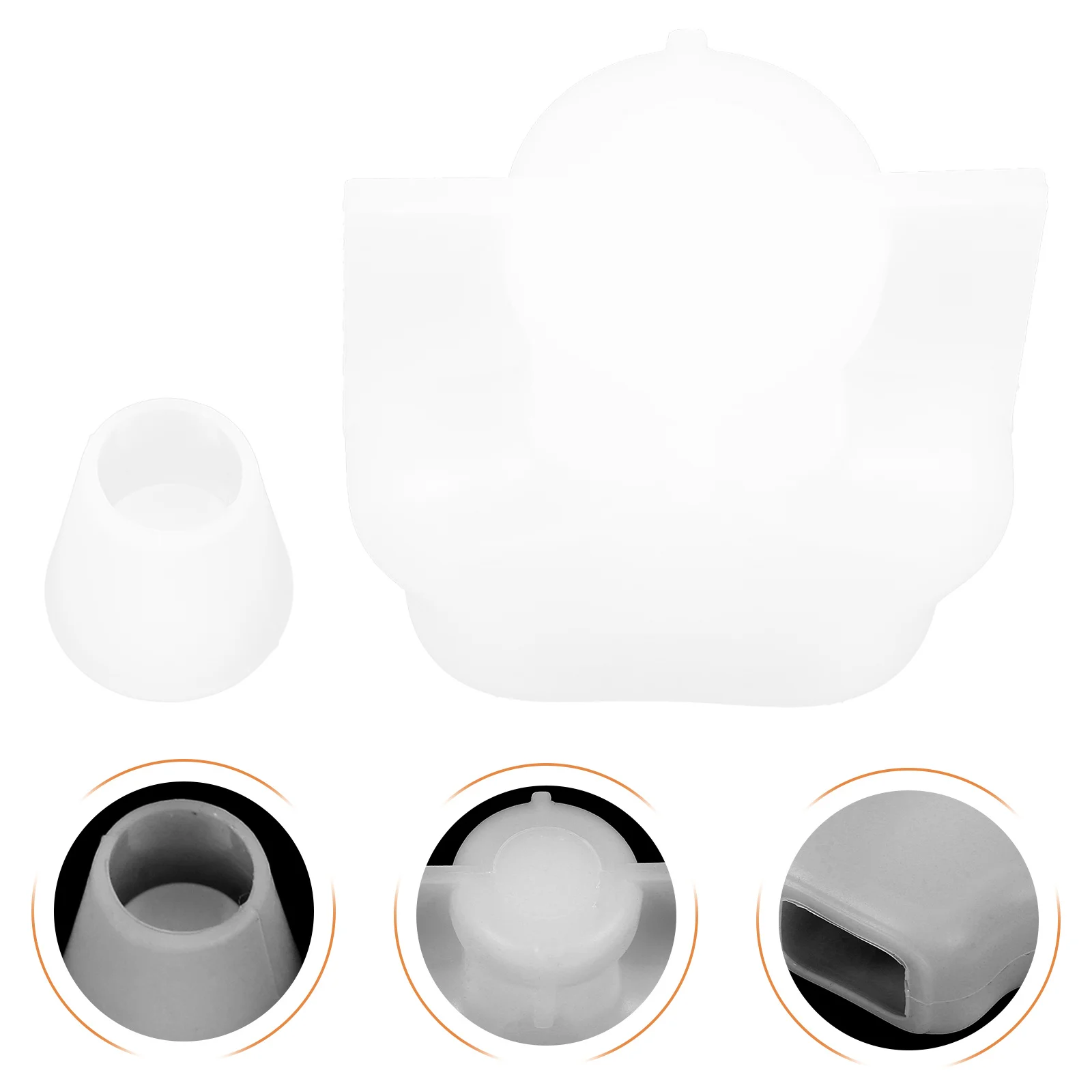 

1Set Heart Shape Crystal Resin Bottle Mold Silicone DIY Epoxy Mold for Aromatherapy Night Light Sand Art Decoration