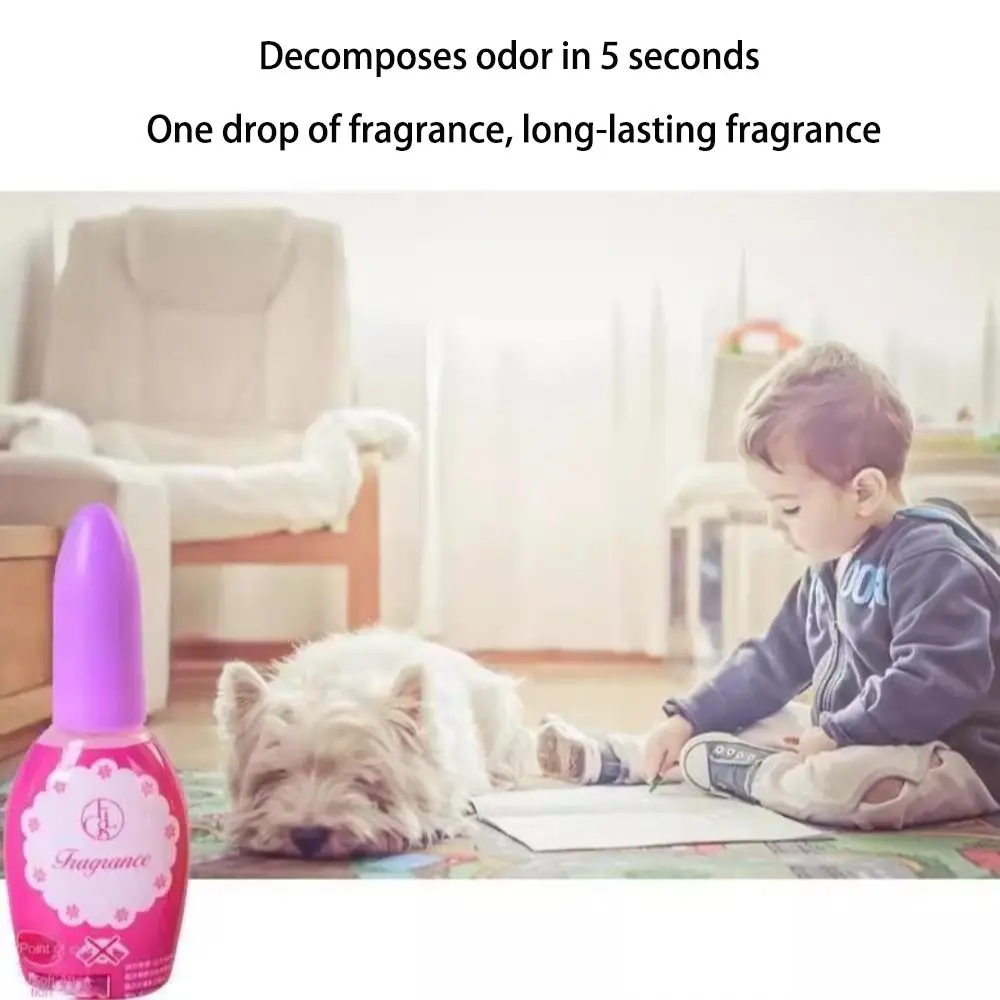 20ml Long-lasting Fragrance Toilet Deodorizer Quick Deodorization Deodorization Air Freshener with Aromatherapy Function