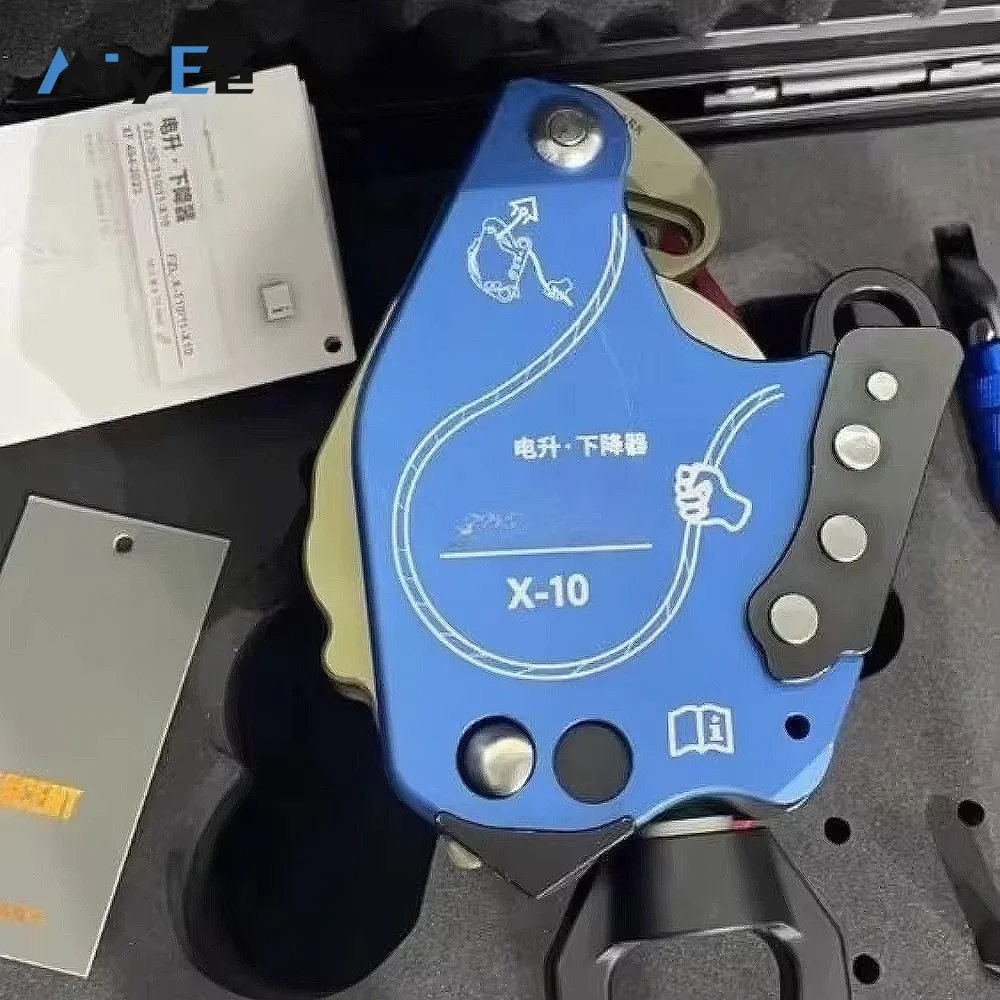 

Z3-FIRE Blue Ascent Descent Device Comes with Universal Joint for 30kg-285kg Load