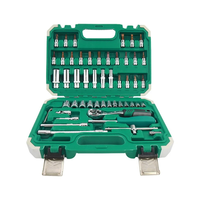 

Repair sleeve ratchet wrench set, auto repair tool set
