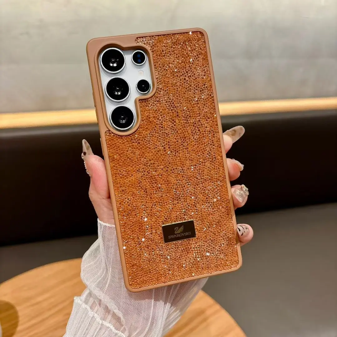 Luxury Rhinestone Diamond Phone Case For Samsung Galaxy S26 S25 Ultra S24 S23 Plus The Shiny Diamond Shockproof Protective Cover
