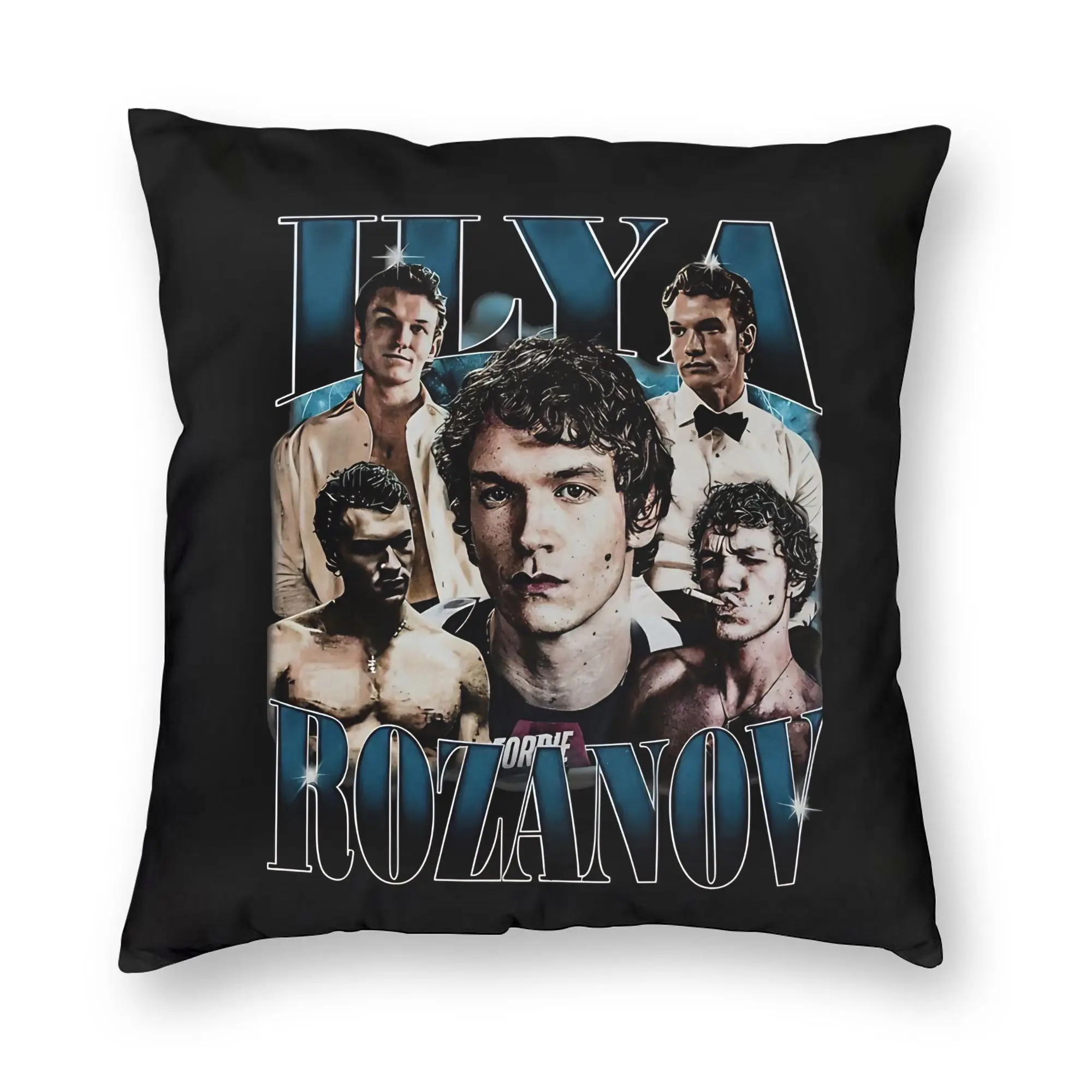 Connor Storrie Rozanov Heated Rivalry Square Pillow Cases  Cushion Cover Zippered Decorative Throw Pillow Case Cover for Car