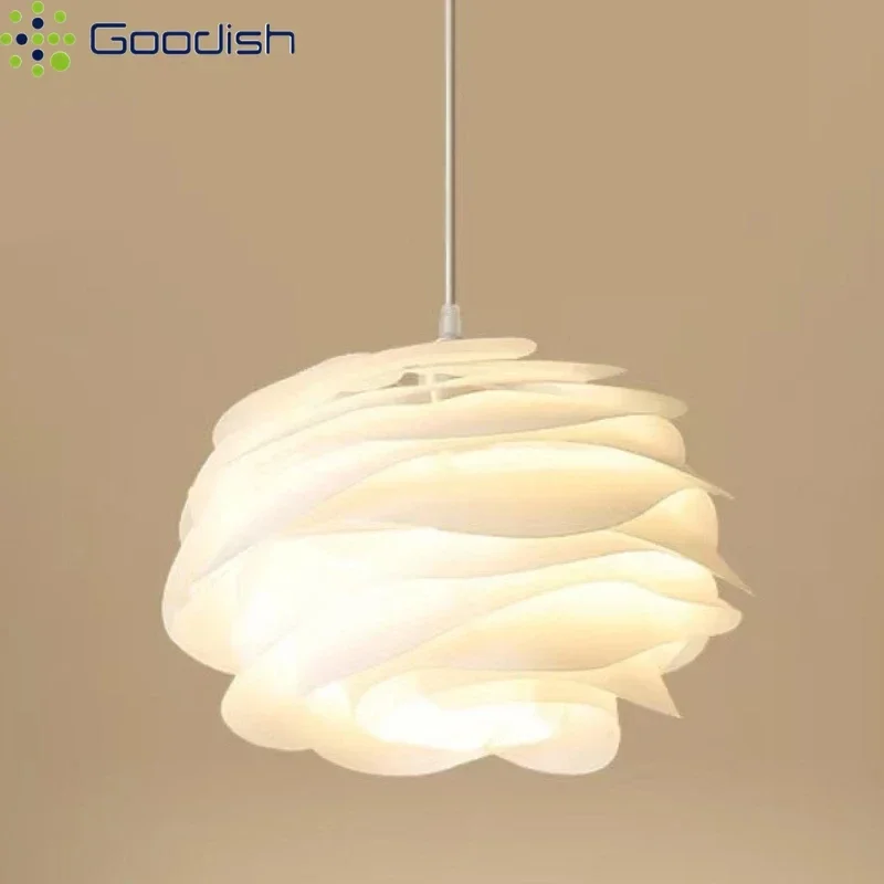 

Современные скандинавские стильные дизайнерские светодиодные подвесные светильники в форме цветка, креативная лампа для столовой, гостиной, украшения дома, люстра