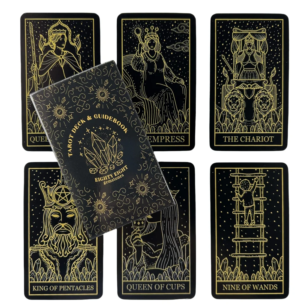 Eighty Eight Miracles Mystical Tarot Cards Game For Beginners Fate Visions Divination Edition Oracke Deck Playing Board Deck