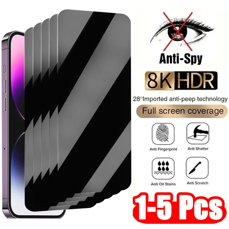 1-5PCS Anti-Spy Gla… - image