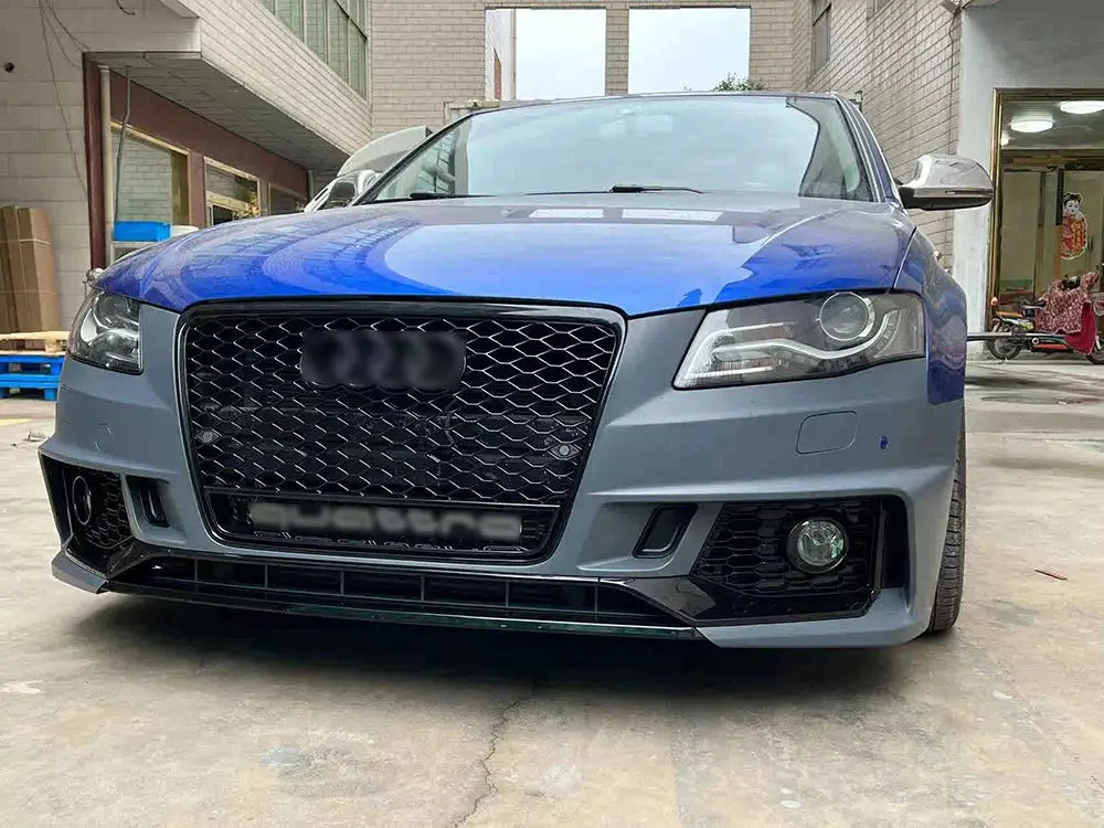 Full Set Car Front Bumper Grill Bodykit For Audi A4 B8 To Rs4 Accessories Body Kit, 100% Tested Well