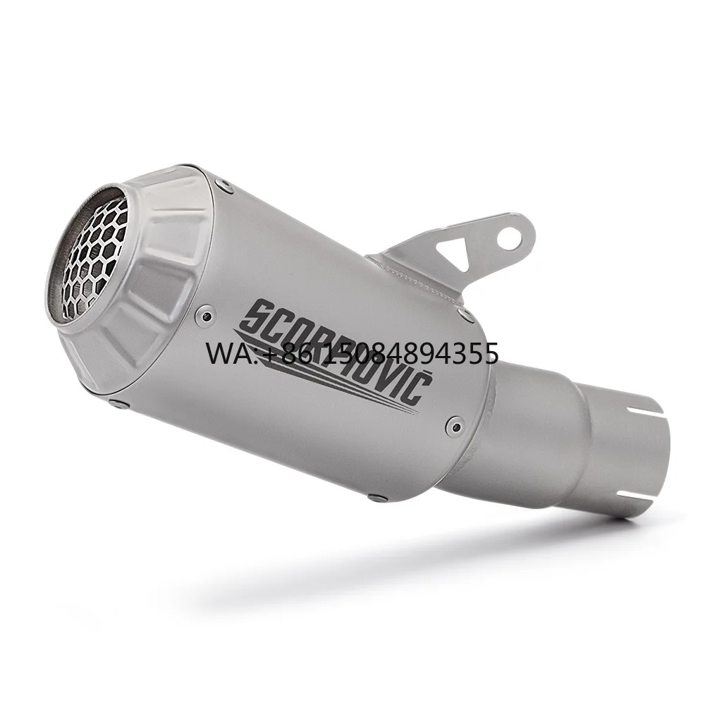 

R1 Mt10 Exhaust Pipe Modification Integrated Tail Section Muffler 2015-2023 Cars Special 51mm Motorcycle Exhaust System