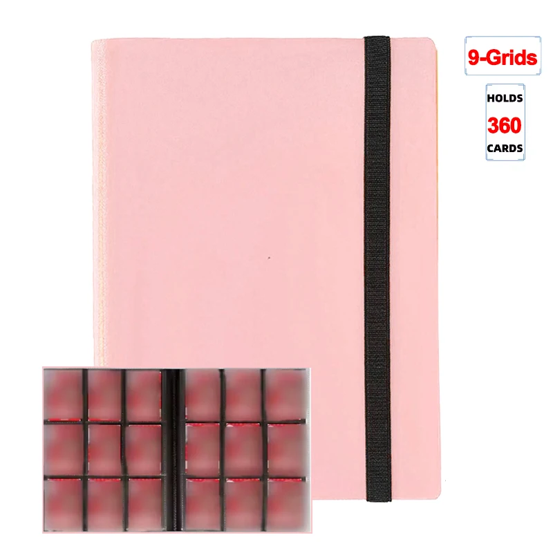 160/360/480/540 Kaarten Capaciteit Zakhouder Bindmiddelen Albums Voor Game Card Boek Mouw Houder Grote capaciteit Kaart Bindmiddel Notebook