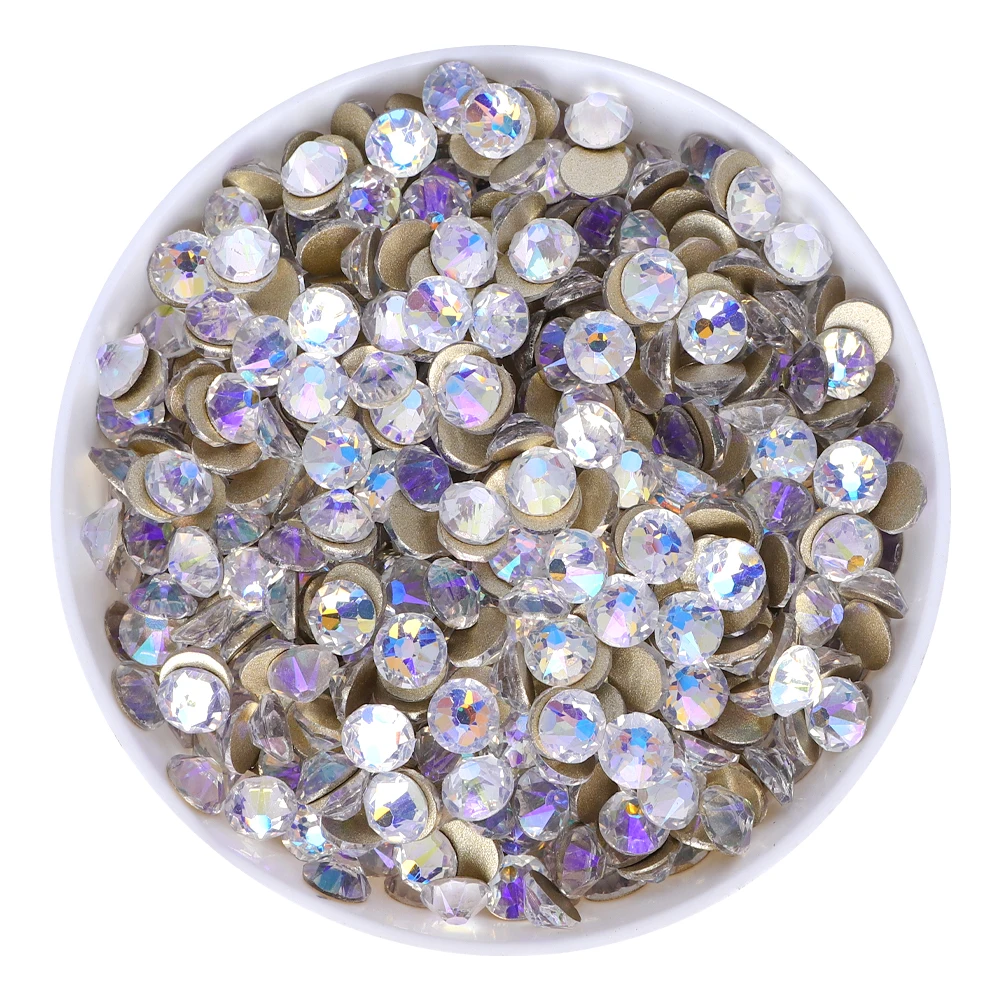 2088 Non Hotfix Crystals Rhinestone Starry Sky Flatback Glass Crystals Stons Nail Gems DIY Decoration Accessories Nail Charms