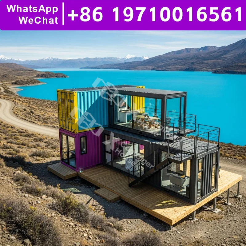 

Prefab Flat Pack Home Urban Living Легко подвижная складная конструкция Современный крошечный дом Bungalow Home Prefab Home Настроить цвет