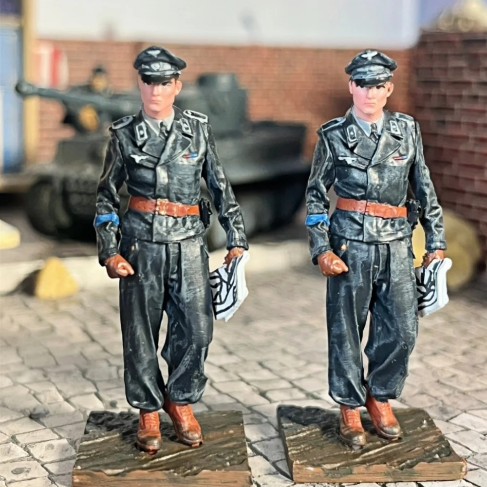 

High Quality Resin Kits Soldiers Figure On The European Battlefield During WWII Unpainted Needs To Be Assembled DIY Toys