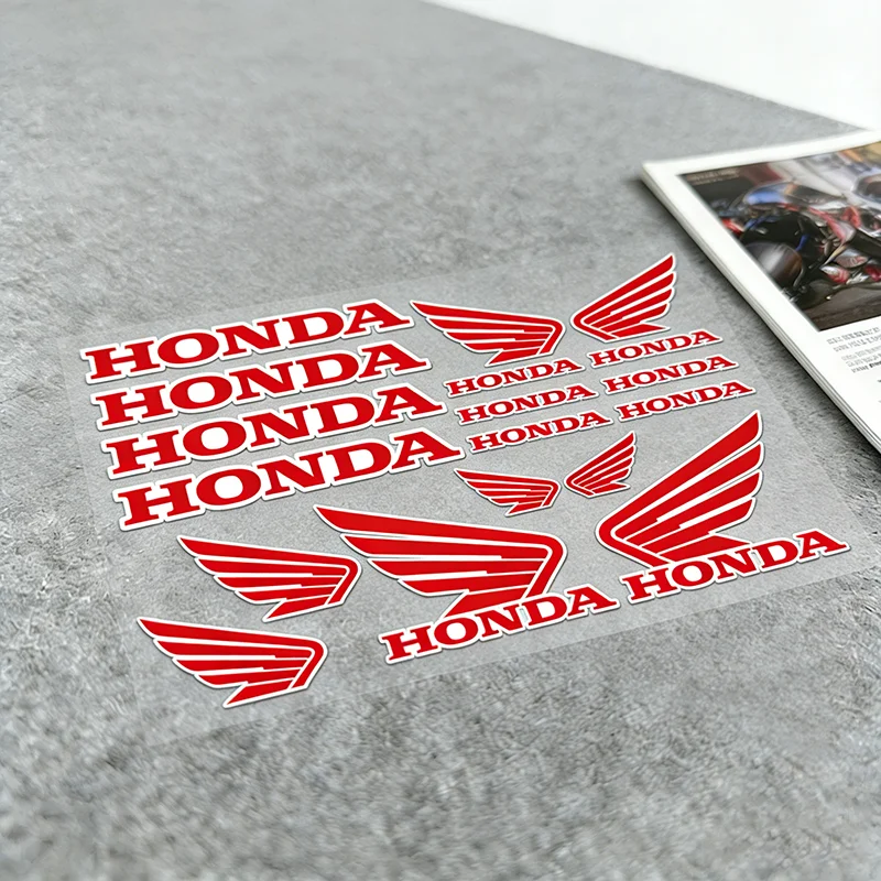 Stickers Moto Sticker Auto Body Bumper For Honda Windows Motorcycle Helmet Laptop Walls Vinyl Decal Car Tuning