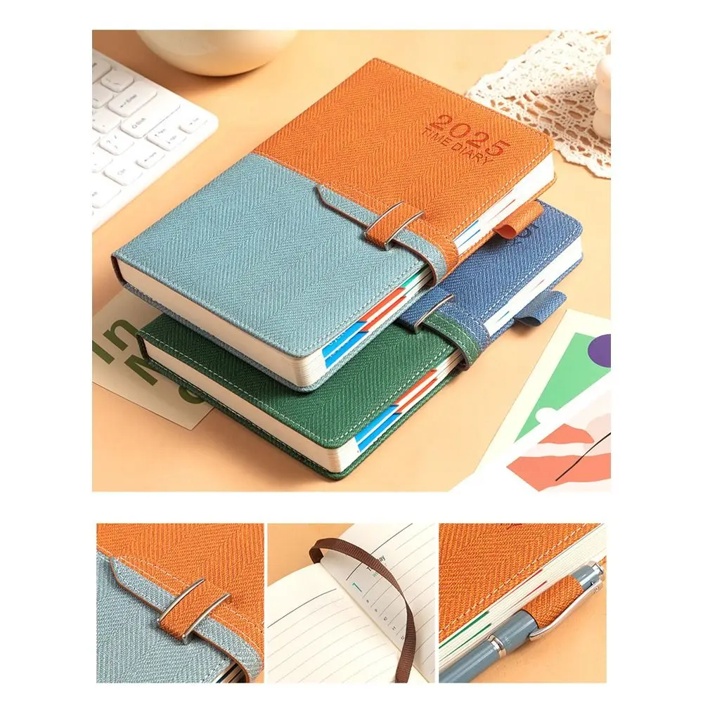

Gift Daily Calendar Daily Work Plan Appointment Book Daily Schedule Diary Book A5 2025 Notebook