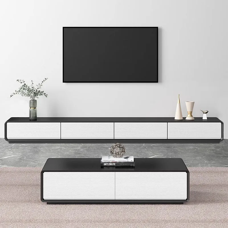 

Lowboard Retro Tv Unit Living Room Cabinets Mount Console Tray Table Tv Stand White Desk Bench Arredamento Living Room Furniture