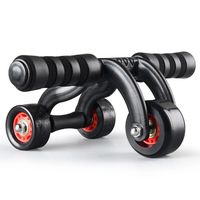 1pc Abdominal Exercise Wheel - 3 Wheels For Stability - Home Gym Fitness Equipment, Strengthen Core and Tone Abs Muscle Train