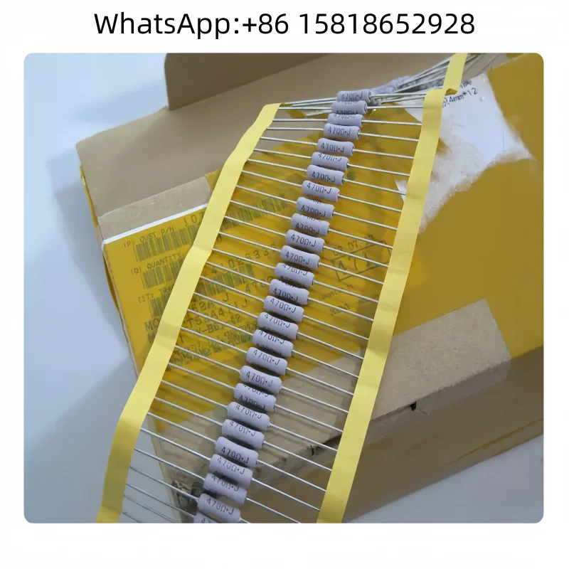 10pcs Japan KOA 2W 470R 1% Copper Lead Metal Oxide Film Resistor MOS2CT52A471J