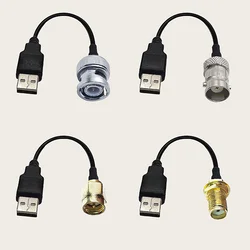 SMA Female SMA Male BNC Female BNC Male to Computer Data Cable USB Male Connection Cable Q9 Adapter Cable RG174